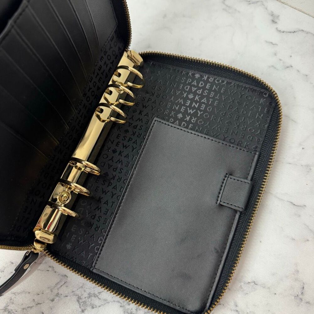 Kate Spade Black Wellesley Planner - Picture 5 of 6